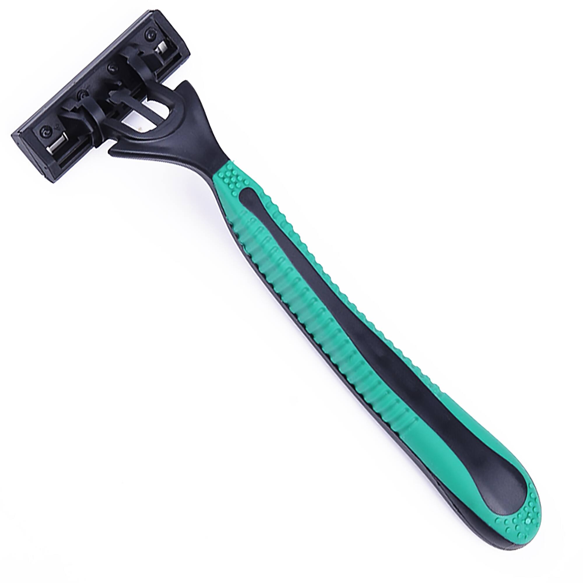 Alt View 2. Pursonic - 36 Disposable Razors Bundle – 3-Blade Shaving System, Pivoting Head & Comfort Grip - Multicolor.