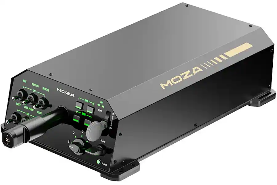 Feedback Window Moza Racing AY210 Flight Sim Yoke Force Feedback Base for Windows ...