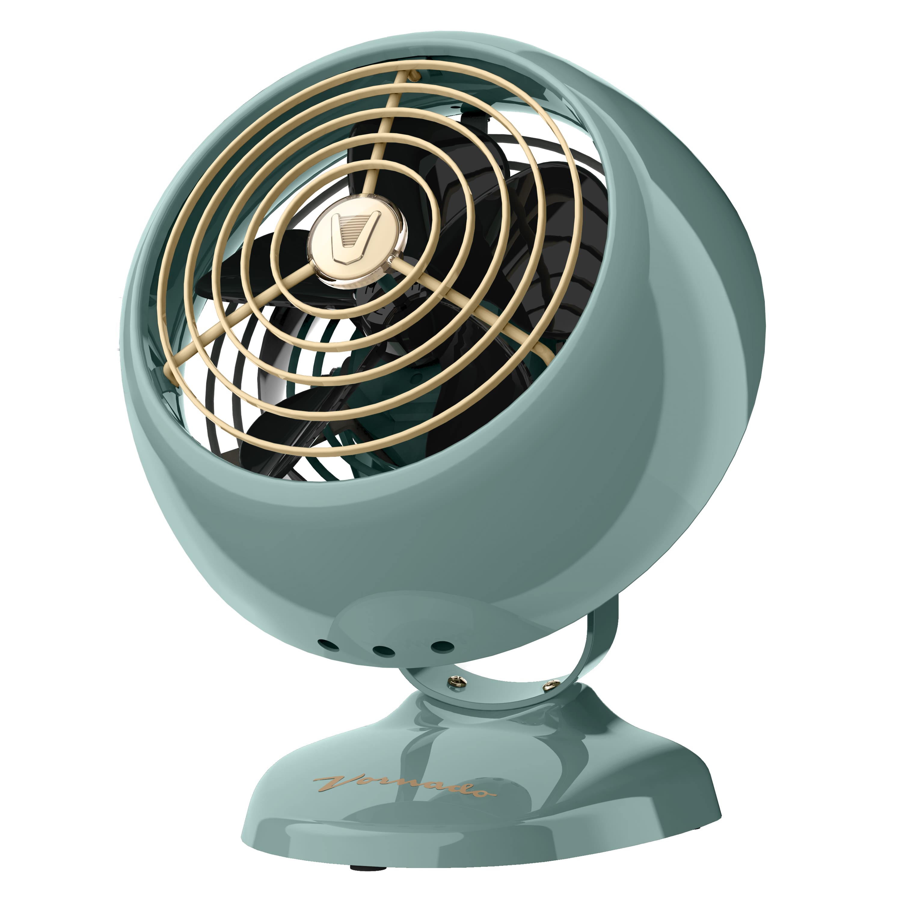 Front. Vornado - Vfan Mini Classic Green Circulator - Green.