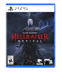 PS5 CLIVE BARKER'S HELLRAISER REVIVAL MATURE 17+ JEUNES ADULTES 17+ M ESRB SABER BOSS TEAM GAMES