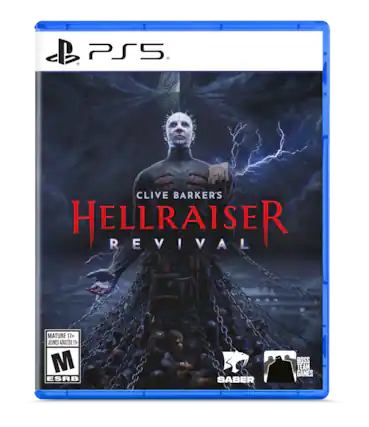 PS5 CLIVE BARKER'S HELLRAISER REVIVAL MATURE 17+ JEUNES ADULTES 17+ M ESRB SABER BOSS TEAM GAMES - M (Mature 17+)