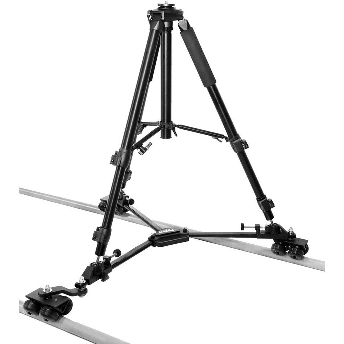 Alt View 2. ProAm - ProAm SolidTrax Universal Track Tripod Dolly.