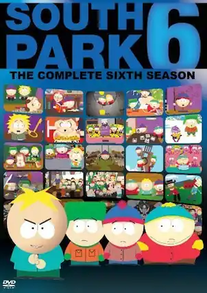 Front. South Park - South Park: The Complete Sixth Season - DVD.