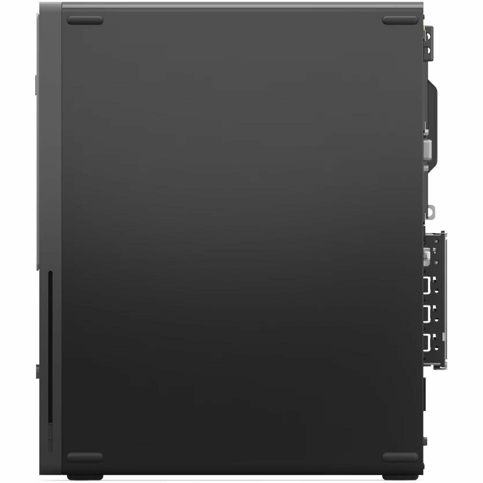 Alt View 4. Lenovo - Lenovo ThinkCentre neo 50s Gen 6 13DQ001RUS Desktop Computer - Intel Core Ultra 5 Series 2 2nd Gen 225 - 16 GB - 512 GB - Raven Black.