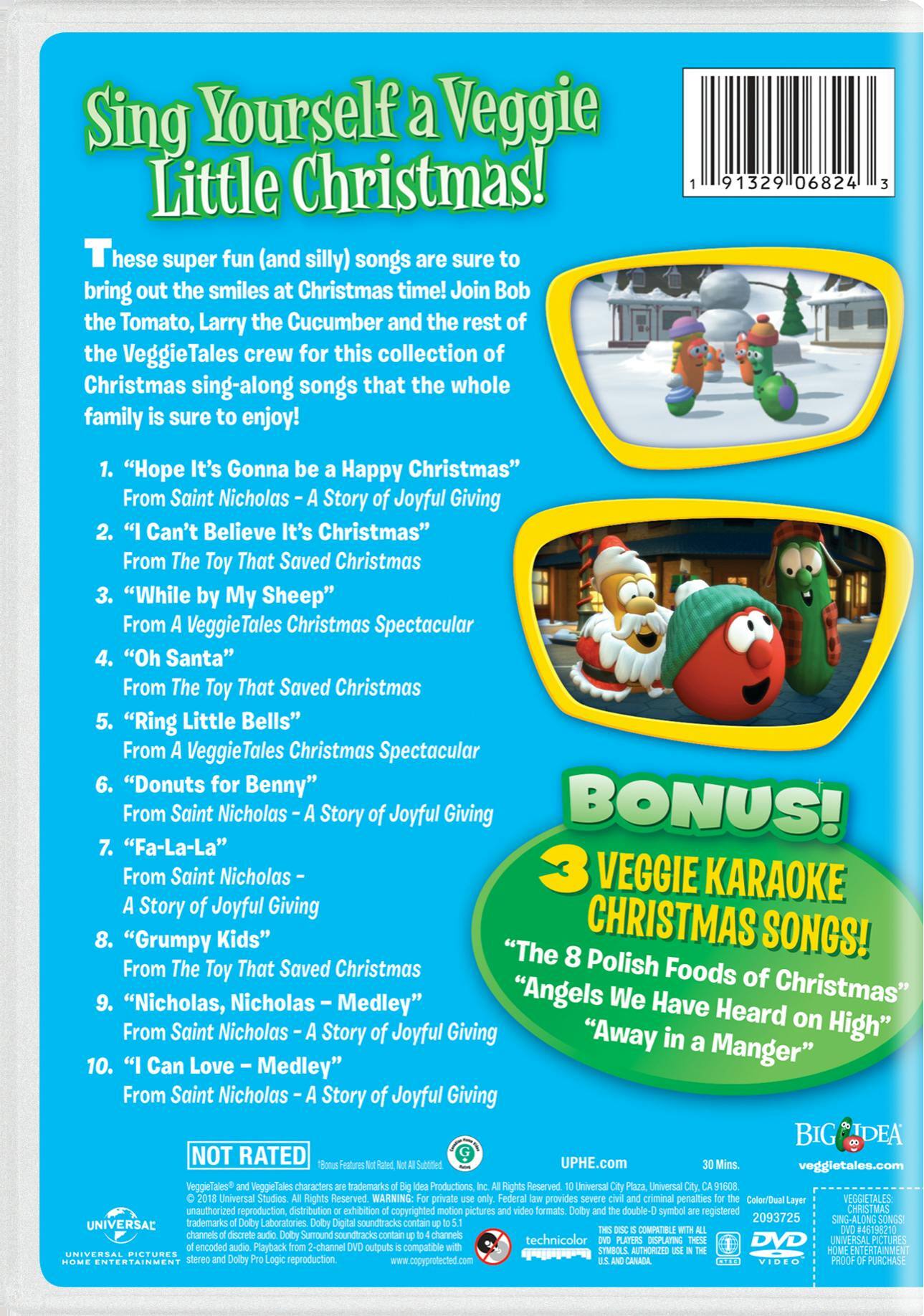 Angle. VeggieTales Christmas Sing-along Songs! [DVD].