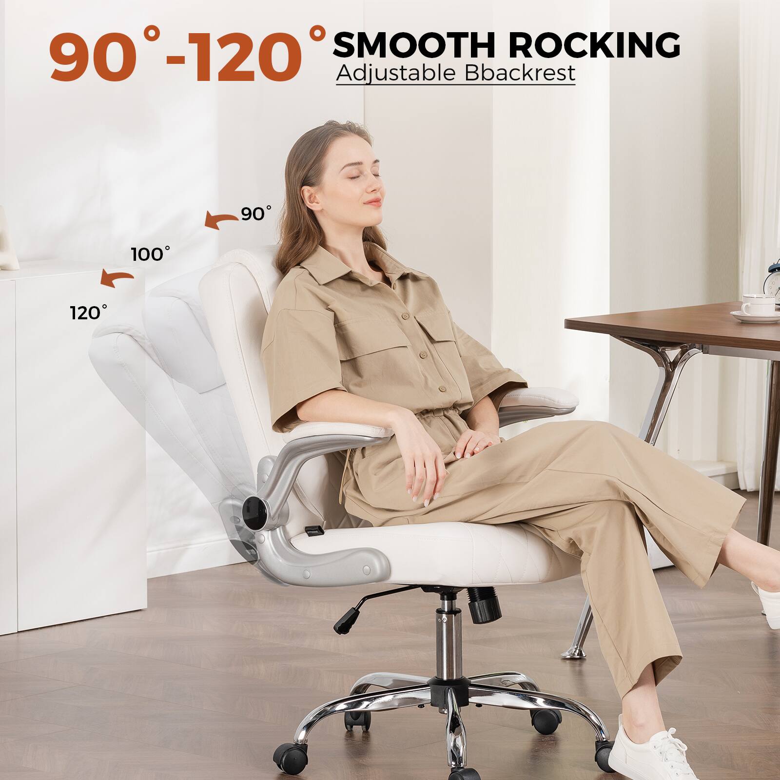 90-120, SMOOTH ROCKING, Adjustable Bbackrest, 90, 100, 120