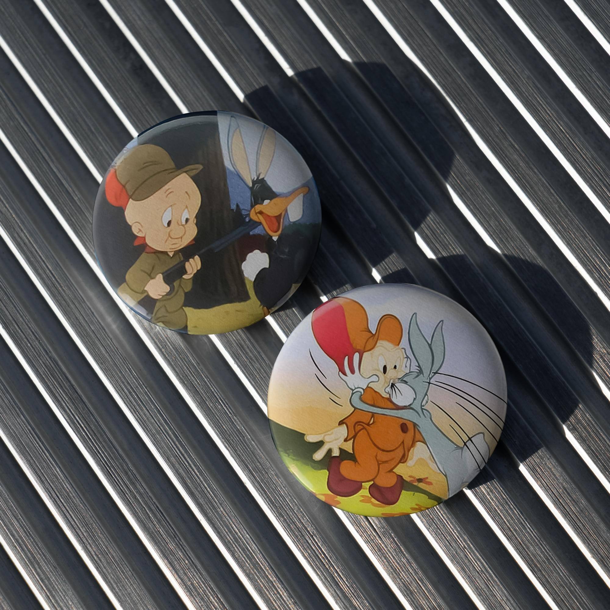 Alt View 10. Crowded Coop - Looney Tunes Elmer Fudd Magnets - Multi-Color.