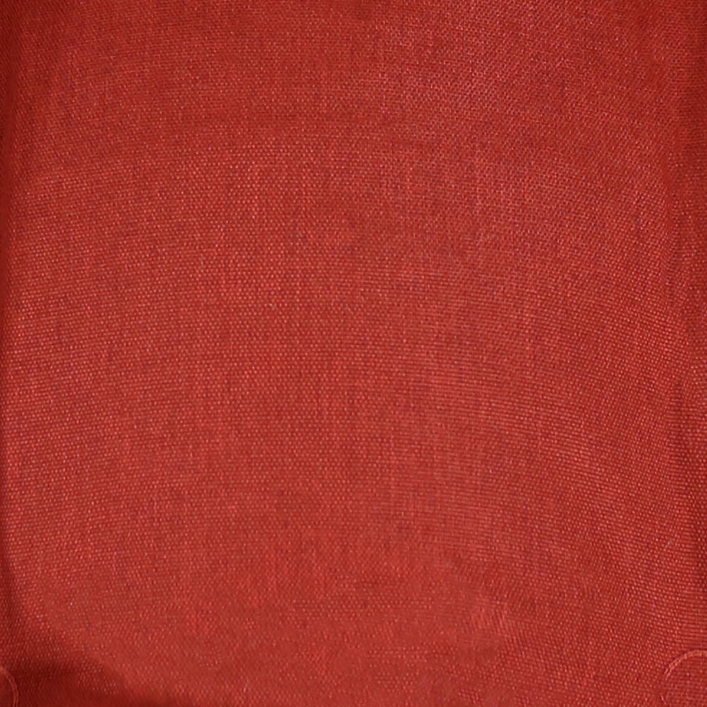 Alt View 4. Sunnydaze - Outdoor Square Olefin Tufted Seat Cushions - Set of 2 - Red.