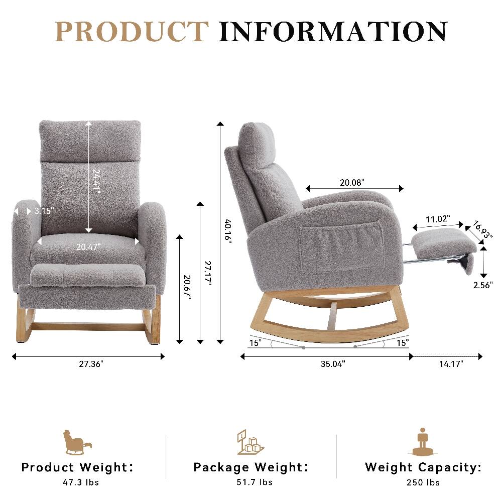 PRODUCT INFORMATION

- 3.15" 
- 24.41" 
- 20.47" 
- 20.67" 
- 27.17" 
- 40.16" 
- 20.08" 
- 11.02" 
- 16.93" 
- 2.56" 
- 15° 
- 15° 
- 27.36" 
- 35.04" 
- 14.17" 

Product Weight: 47.3 lbs  
Package Weight: 51.7 lbs  
Weight Capacity: 250 lbs
