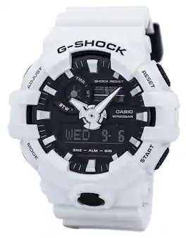 Casio - G-Shock Analog Digital GA-700-7A GA700-7A Quartz Men's Watch - Red