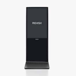ReHisk - 43" in-door 4K Touchscreen Digital Kiosk - Black