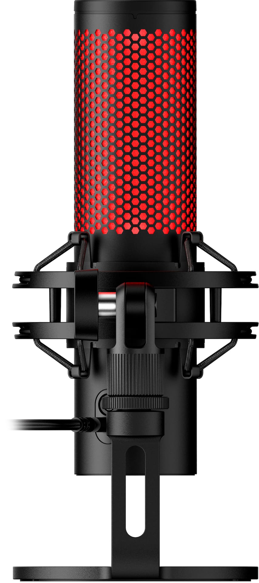 HyperX QuadCast Wired Multi Pattern USB Electret Condenser