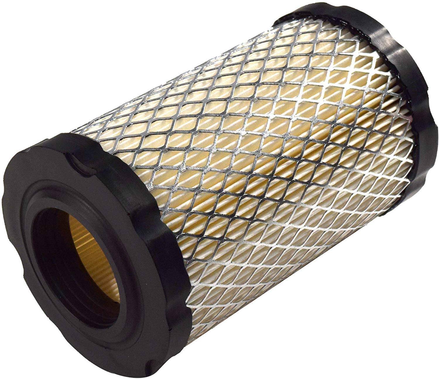 Back. HQRP - Air Filter with Pre-Filter for John Deere LA135 D140 D130 Z225 X124 Riding Mower Replaces MIU13038.