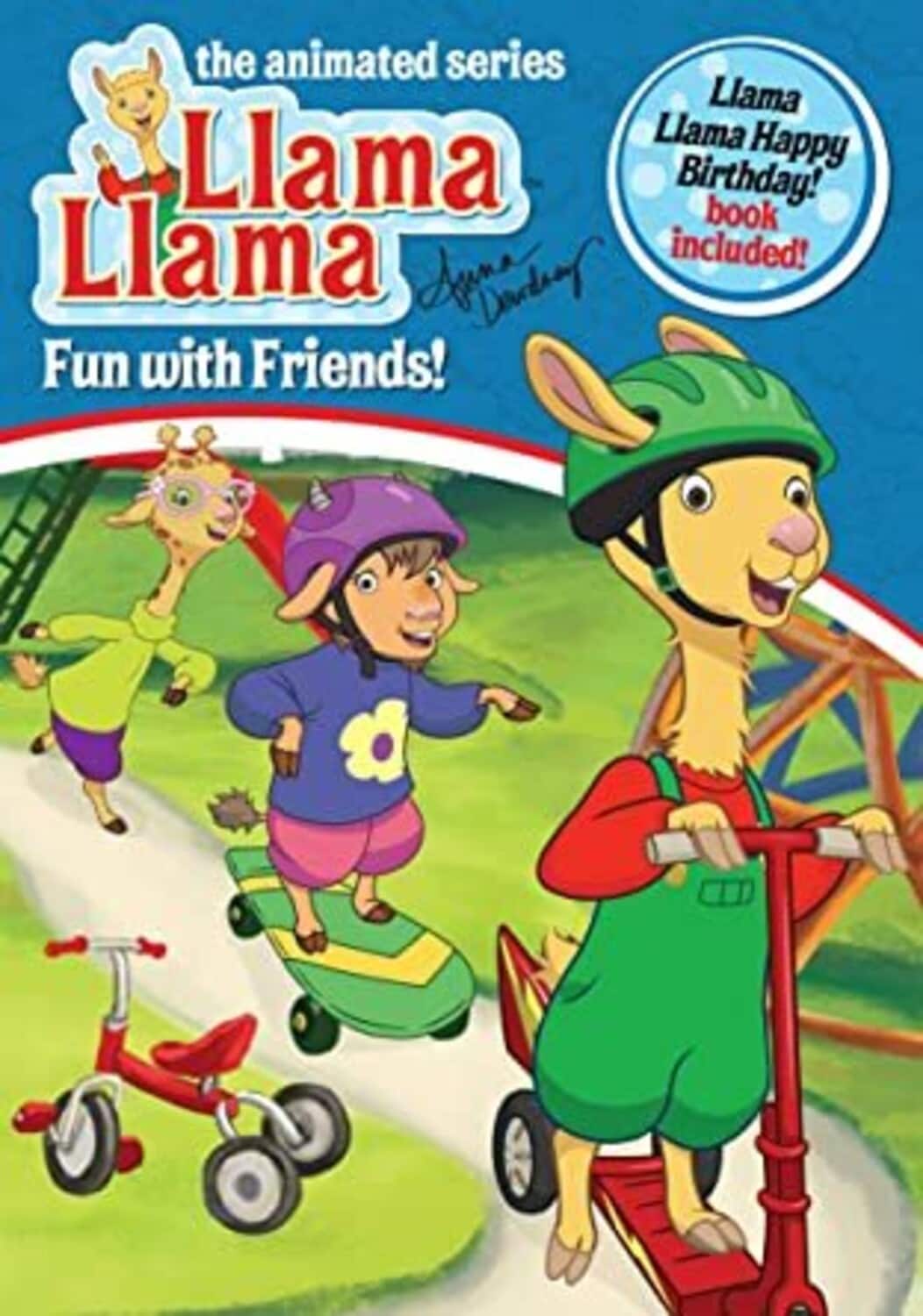 Front. Llama Llama: Fun With Friends  - DVD.