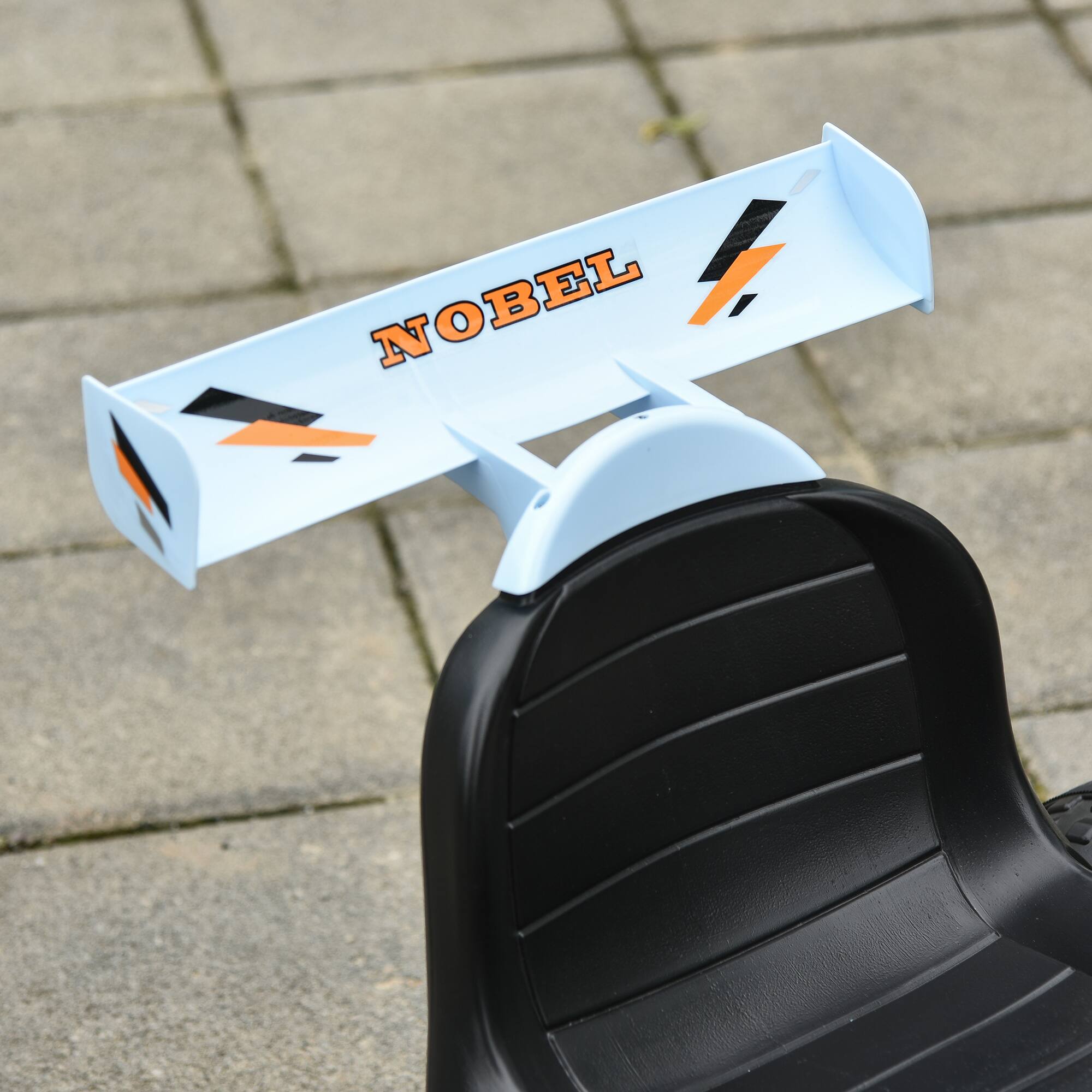 Alt View 4. Aosom - Pedal Go Kart Children Ride on Car, Cute Style, Adjustable Seat, Plastic Wheels, Handbrake, Shift Lever.