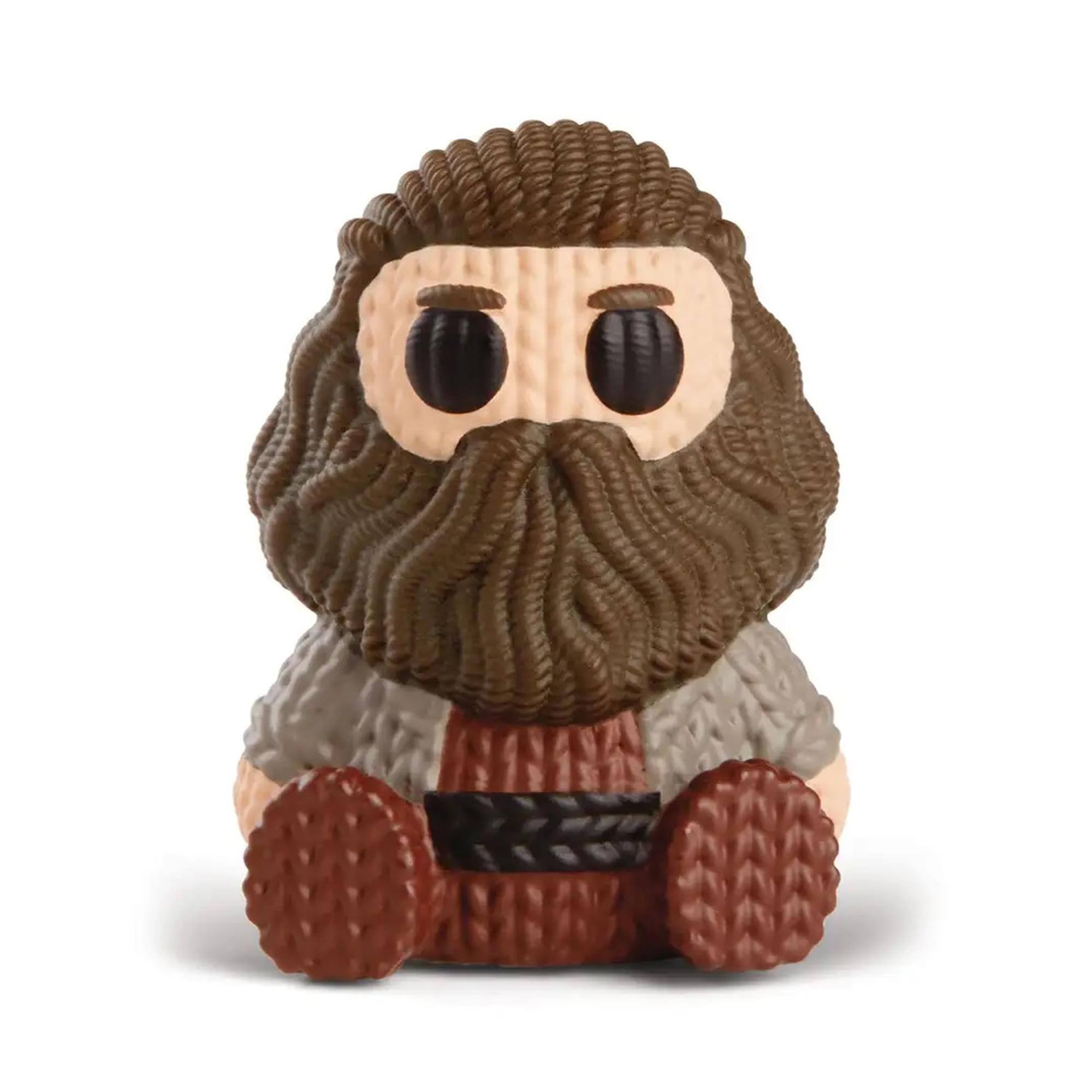 Front. Harry Potter - Harry Potter Handmade By Robots #021 Rubeus Hagrid Micro Vinyl Figure - Brown.
