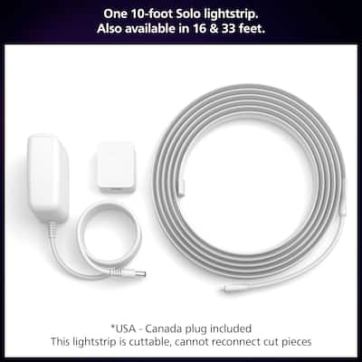 Philips Hue Solo lightstrip 3m (10ft) White and Color Ambiance Philips Hue Solo lightstrip 3m (10ft) White and Color Ambiance