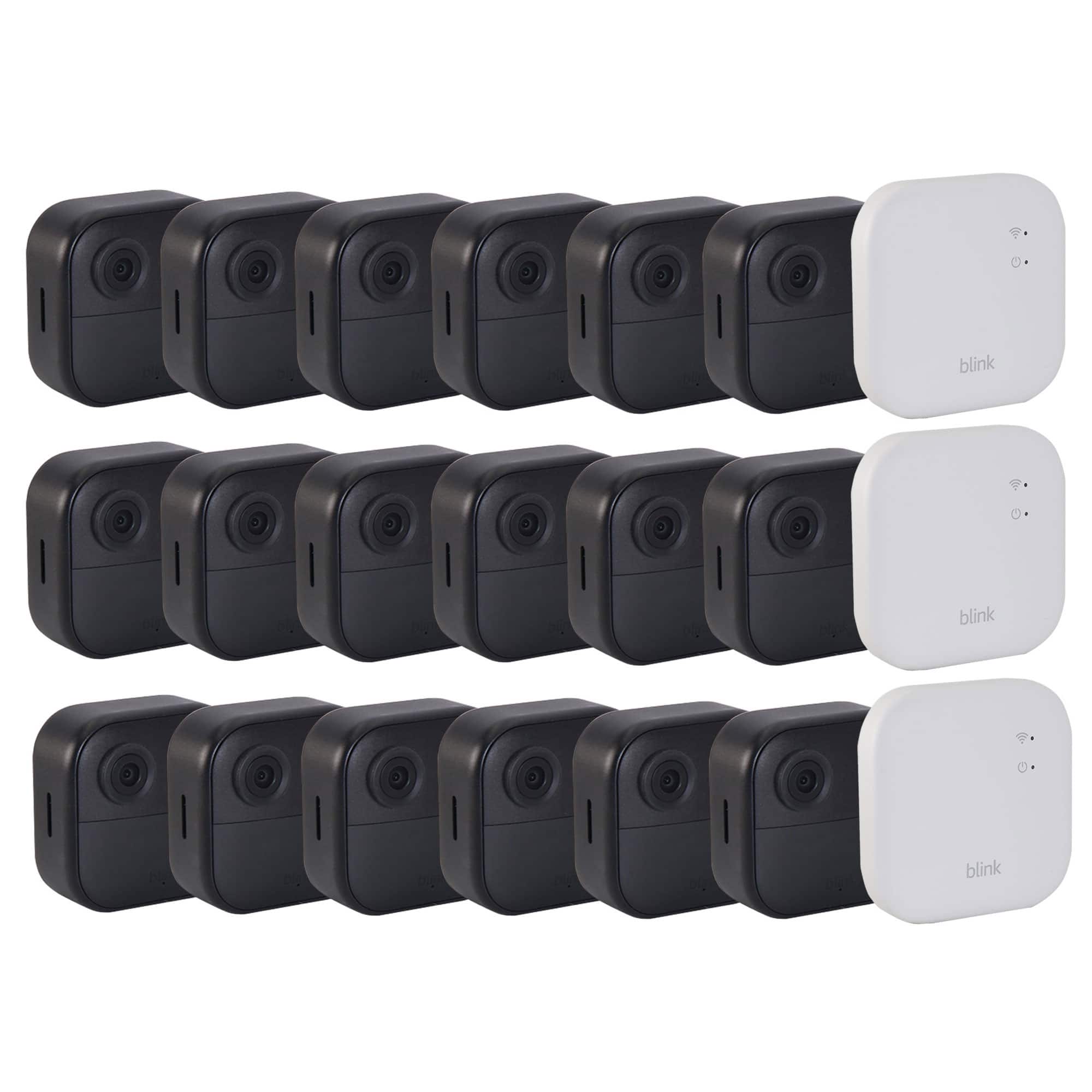 3x Blink Outdoor 4 XR Security Camera Extended Range (Sync Module XR) - 6 Camera - Black