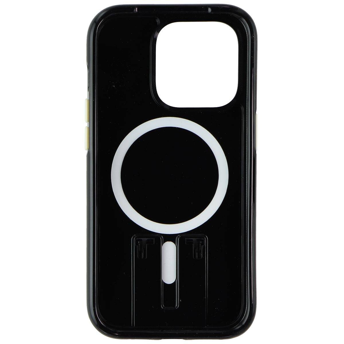 Alt View 1. Tech21 - Tech21 Evo Crystal Kick Series Case for MagSafe for Apple iPhone 14 Pro - Black - Black.