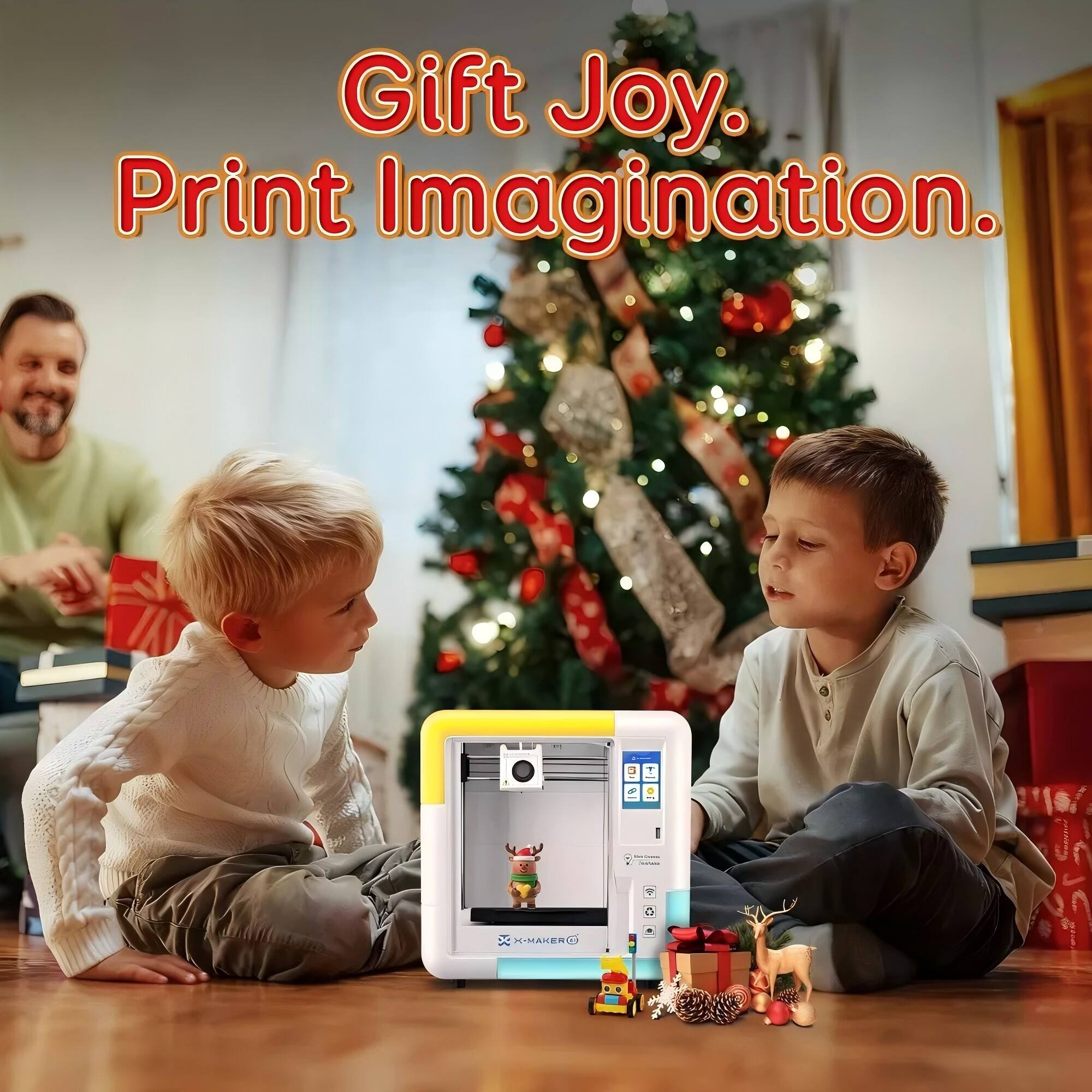 Gift Joy.  
Print Imagination.