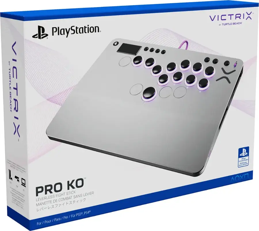 Turtle Beach Victrix Pro KO Leverless Fight Stick with Hot Turtle Beach Victrix Pro KO Leverless Fight Stick with Hot