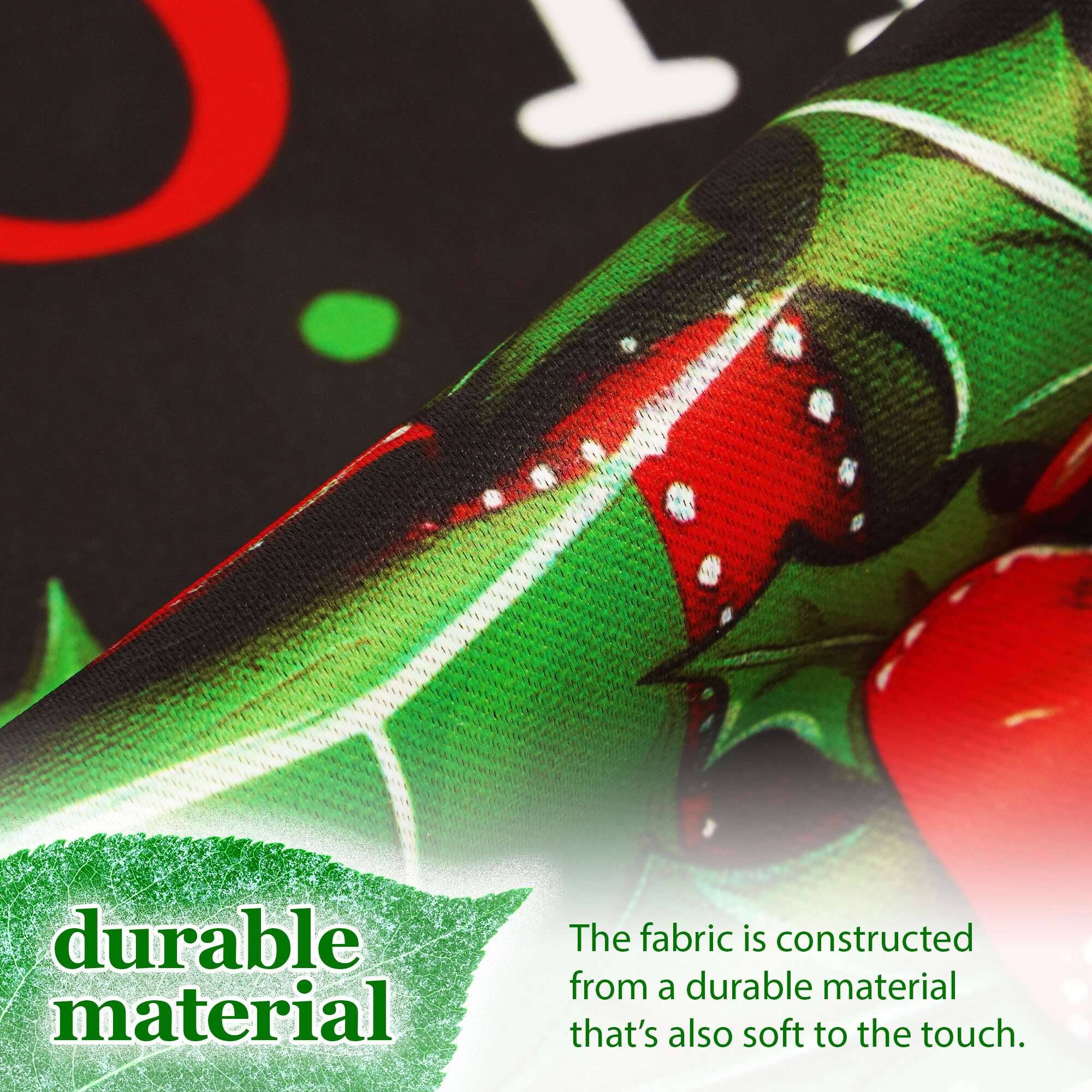 durable material
The fabric is constructed from a durable material that's also soft to the touch.