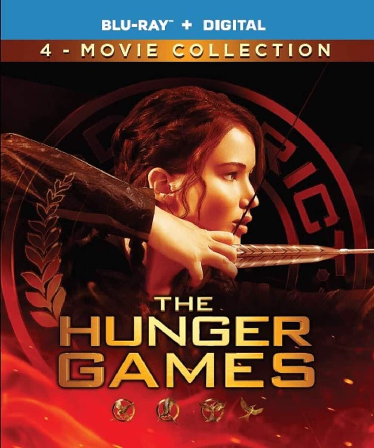Front. The Hunger Games: 4-Movie Collection - BLU-RAY.