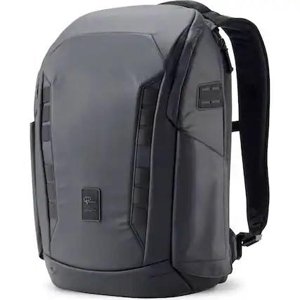 Front. Nomatic - Nomatic Peter McKinnon 25L Camera Backpack with Ladder System and 2x Small Camera Cube, Black.