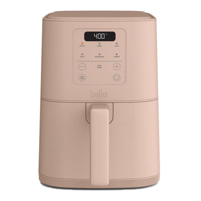 Bella - Fits-anywhere Kitchenware: 4-qt. Slim Air Fryer - Blossom