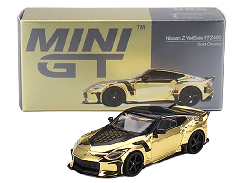 MINI GT  
Nissan Z VolSide FFZ400  
Gold Chrome