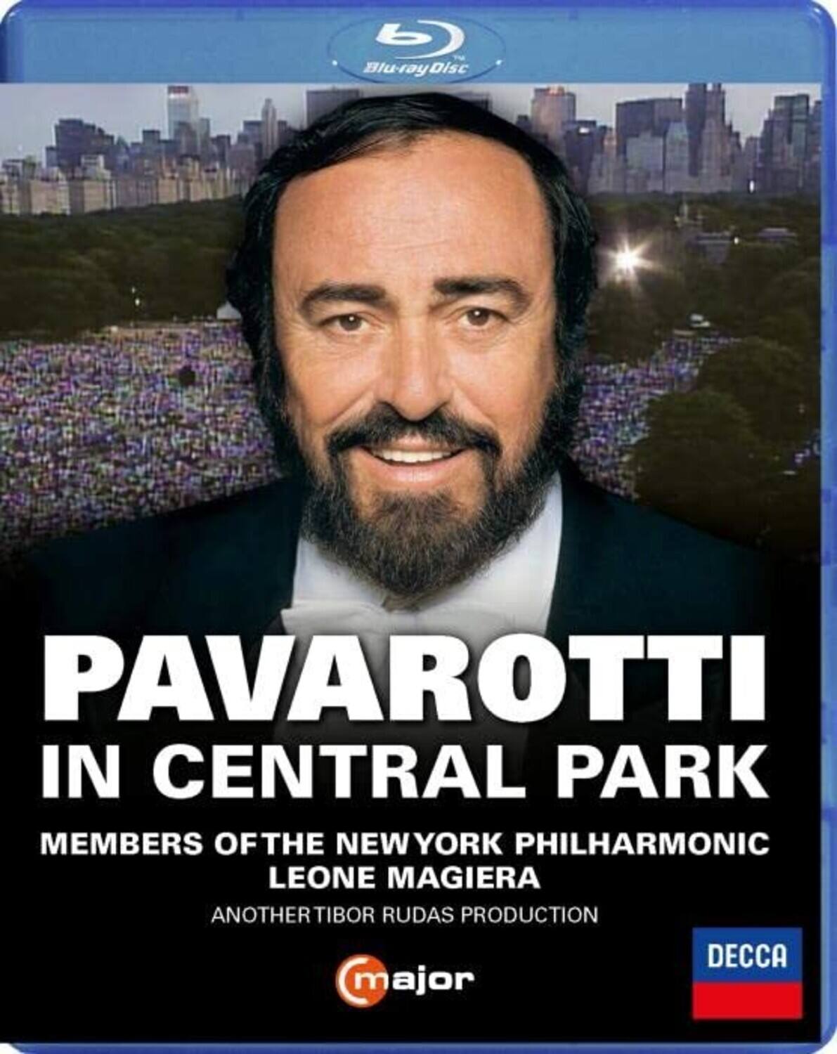 Front. Andrea Griminelli - Pavarotti in Central Park   - BLU-RAY.