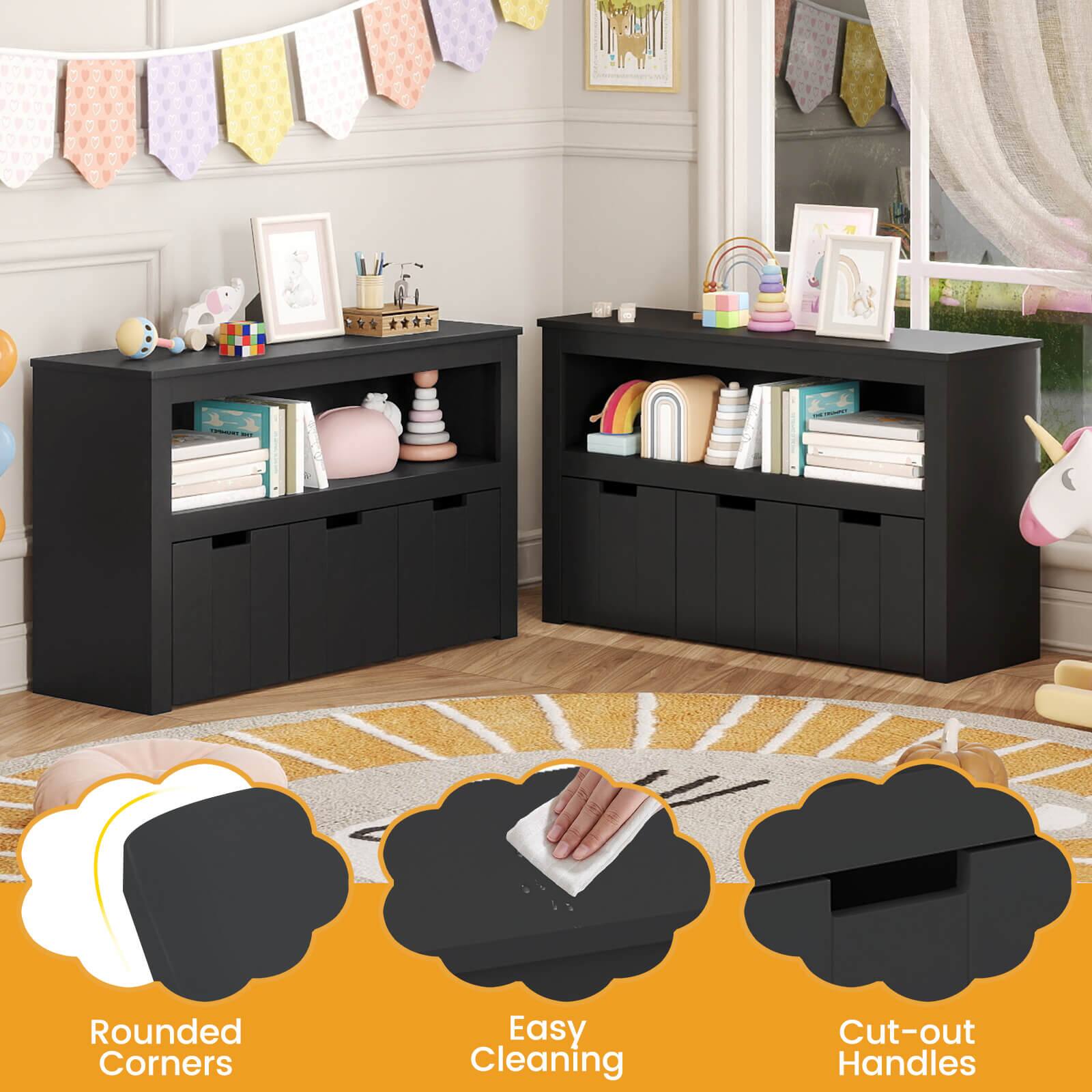 - Rounded Corners
- Easy Cleaning
- Cut-out Handles