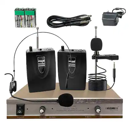 Goldmen IUE alio DV 11M Goldmen C 00 I A 921 PROFESSIONAL MICROPHONE R PRO SSIONAL NIC OPHONE I O 1 HC VHF DUAL CHANNEL PROPESSIONAL MICROPHONE SYSTEM R SCORE SOUND OF INDIA POWER VOLUME SIGNAL SIGNAL VOLUME