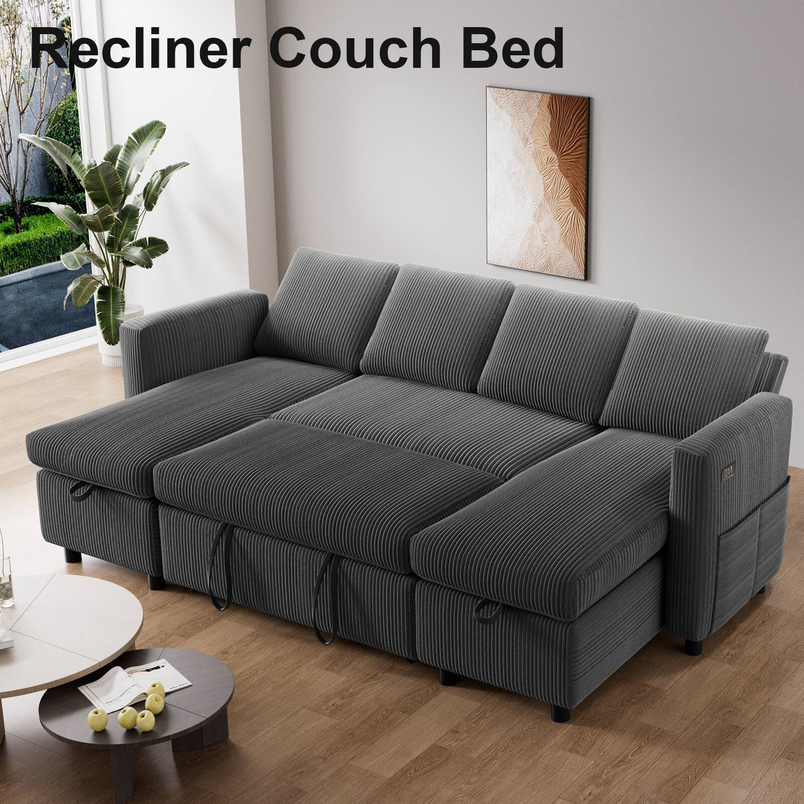 Recliner Couch Bed