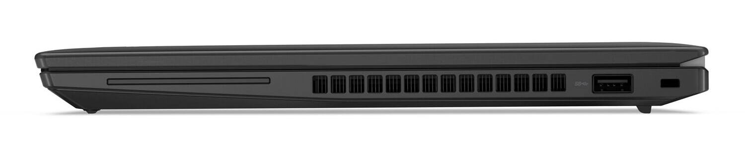 Alt View 8. Lenovo - ThinkPad T14 Laptop 14.0 WUXGA Display (i7-1260P, 16GB, 512GB SSD, Intel Iris Xe, Win 11 Pro) - Thunder Black.
