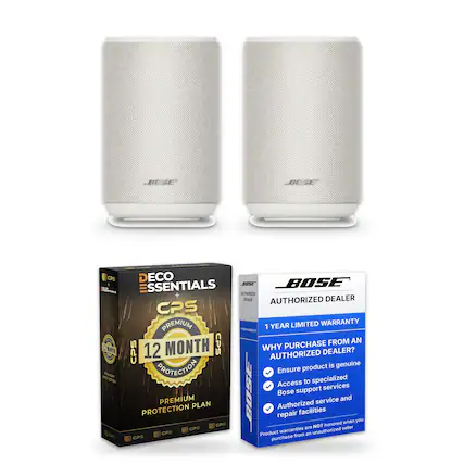 BOSE
BOSE
CPS DECO BOSE BOSE VISSENTIALS COCO SSENTIALS AUTHORIZED DEALER AUTHORIZED DEALER CPS PREMIUM 1 YEAR LIMITED WARRANTY MARKET CPS FROM AN 12 MONTH 12 MONTH WHY PURCHASE CPS AUTHORIZED DEALER? PHOECTION Ensure product is genuine Access to specialized support services BOSE Bose PREMIUM service and PROTECTION PLAN Authorized facilities repair when you CPS are NOT honored seller CPS warranties unauthorized CPS Product from an CPS purchase
