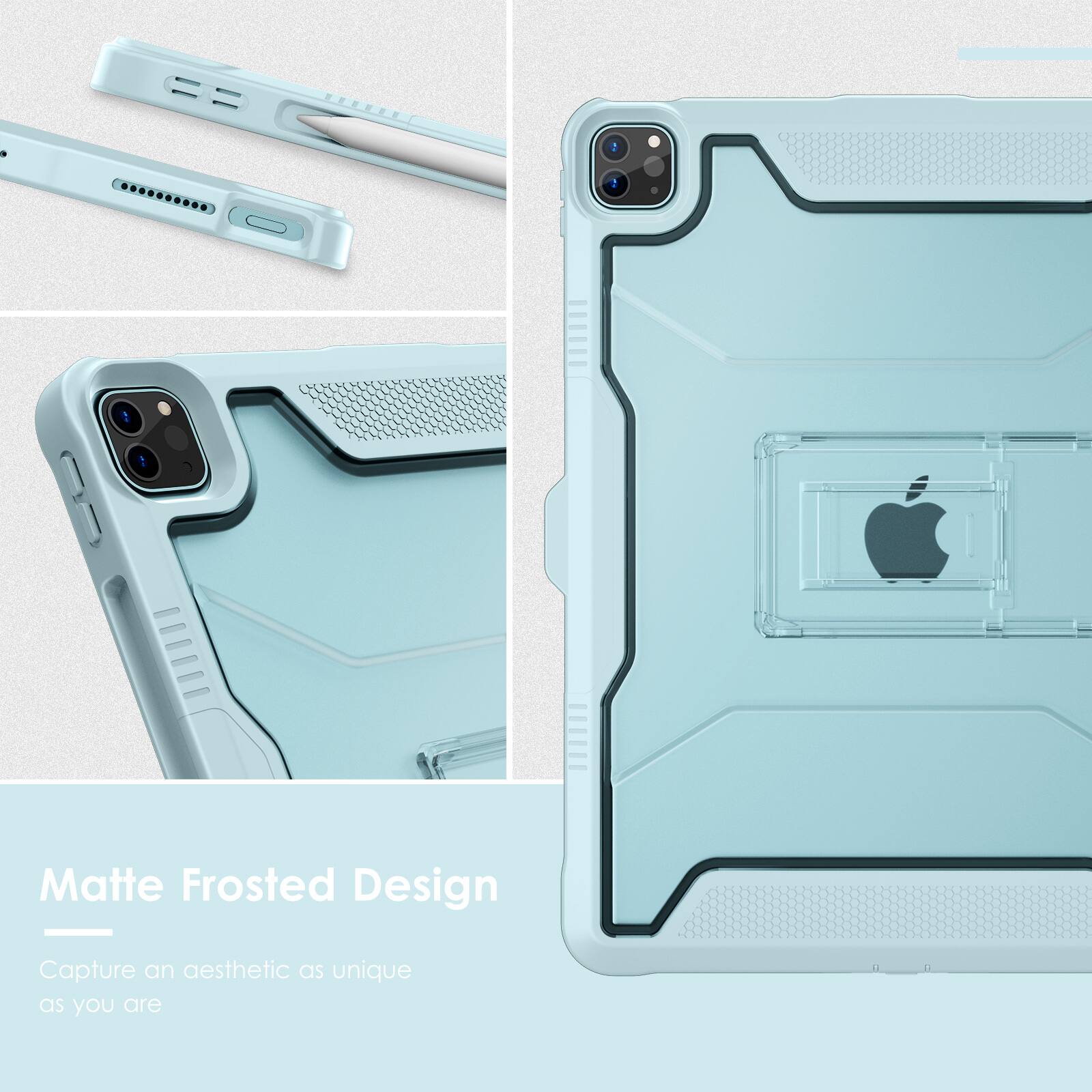 Matte Frosted Design  
Capture an aesthetic as unique as you are