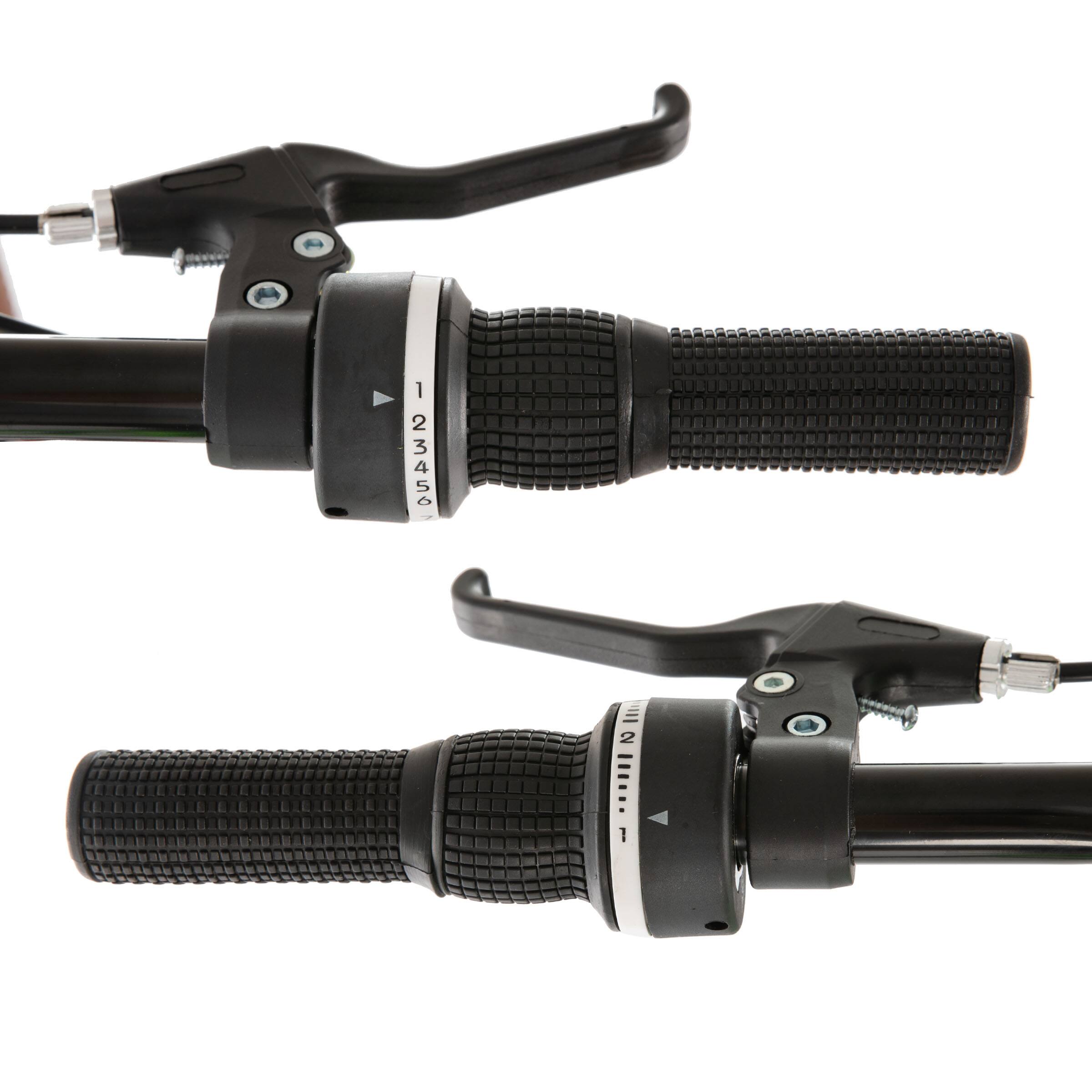 Alt View 8. HILAND - HILAND Vortex 26" Mountain Bike - Shimano 21-Speed - Front Suspension - Beginner Friendly MTB for Trails - Gray - Gray.