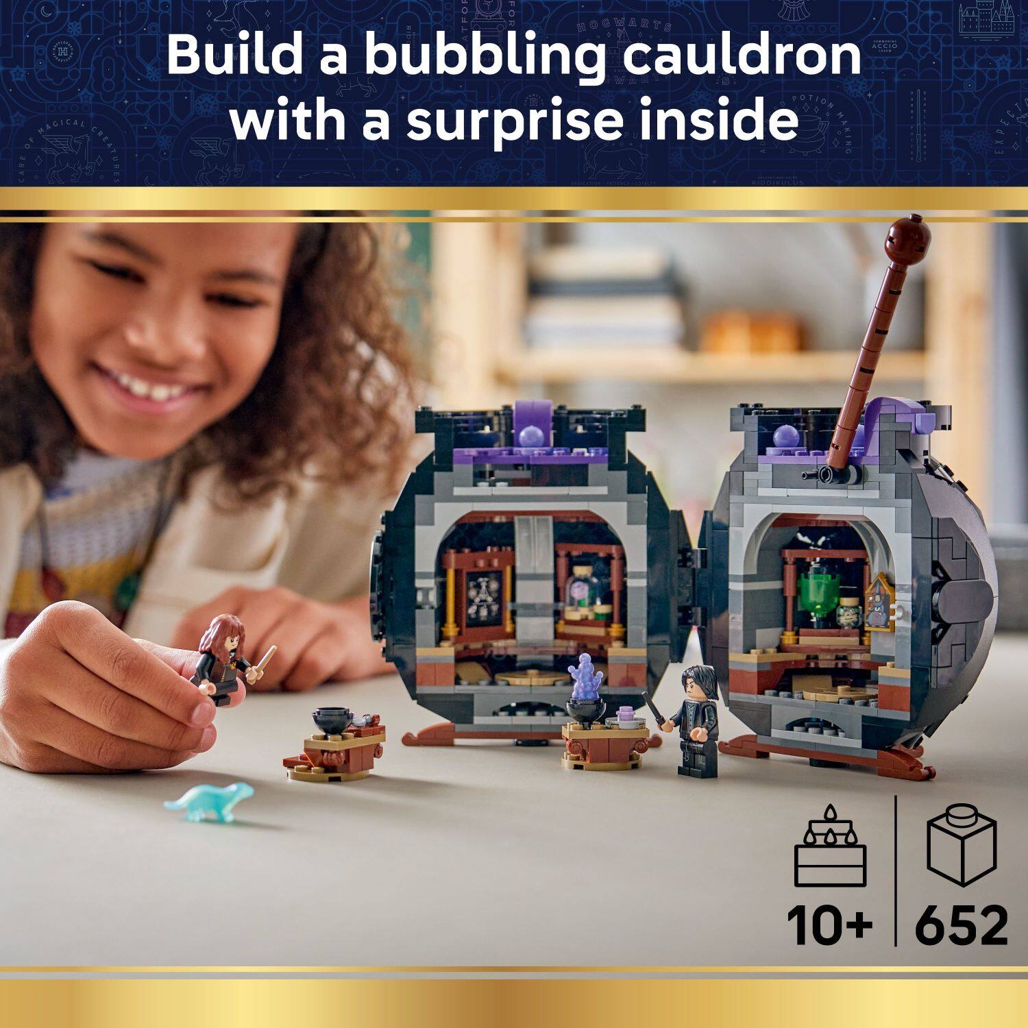 Build a bubbling cauldron with a surprise inside

10+ 652