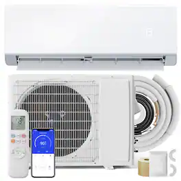 Sugift - 12000 BTU Mini Split Air Conditioner and Heat Pump 22 SEER2 Inverter Ductless AC with Heating Cooling and WiFi