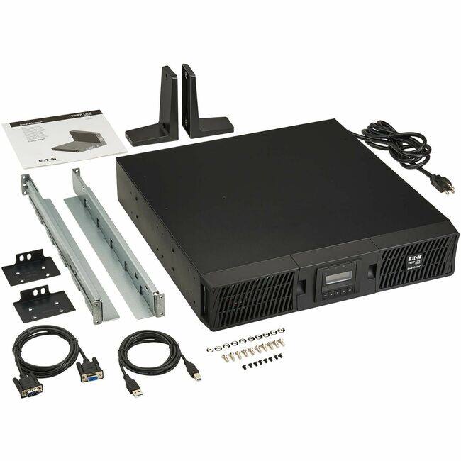 Front. Tripp Lite - Eaton Tripp Lite Series SmartOnline 750VA 675W 120V Double-Conversion Sine Wave UPS - 8 Outlets, Extended Run, Network - Unknown.