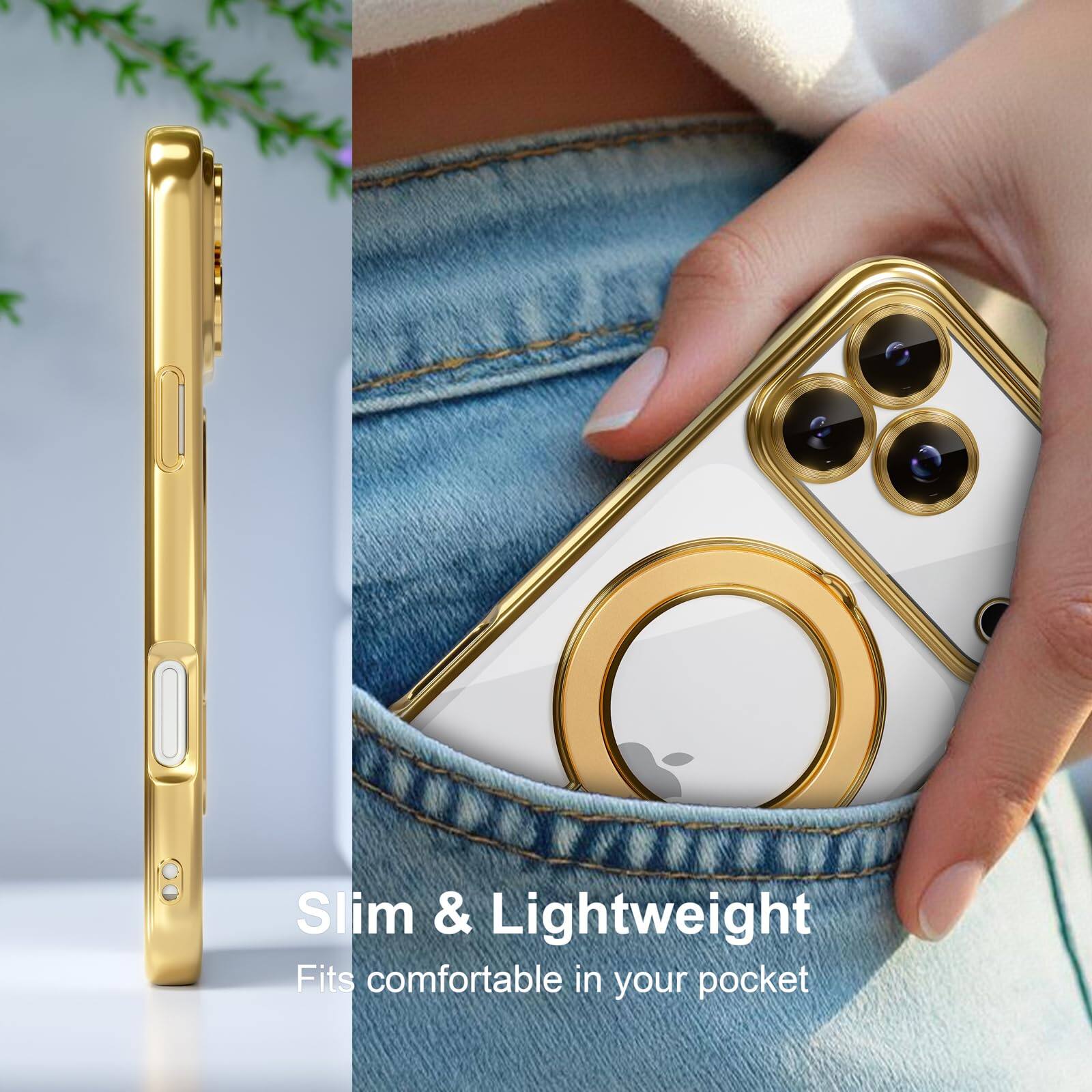 Slim & Lightweight  
Fits comfortably in your pocket