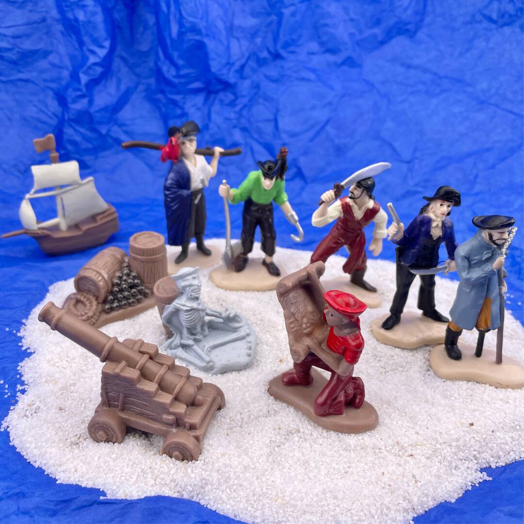 Alt View 3. Safari Ltd. - Pirates Toob Toy.