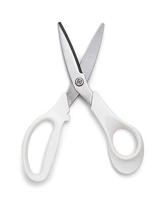 Alt View 3. TRU RED - TRU RED™ 7" Stainless Steel Scissors, Straight Handle, 2/Pack (TR55034) - Black/White.
