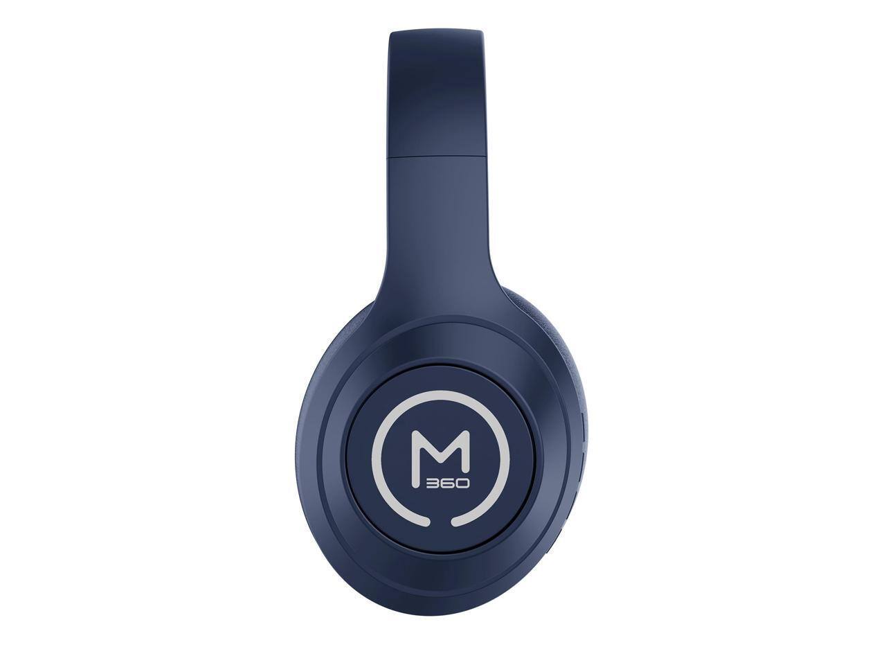 Alt View 9. Morpheus 360 - Morpheus 360 Comfort Plus Wireless Headphones - Bluetooth, Mic, 10H Playtime (Blue) - Blue.