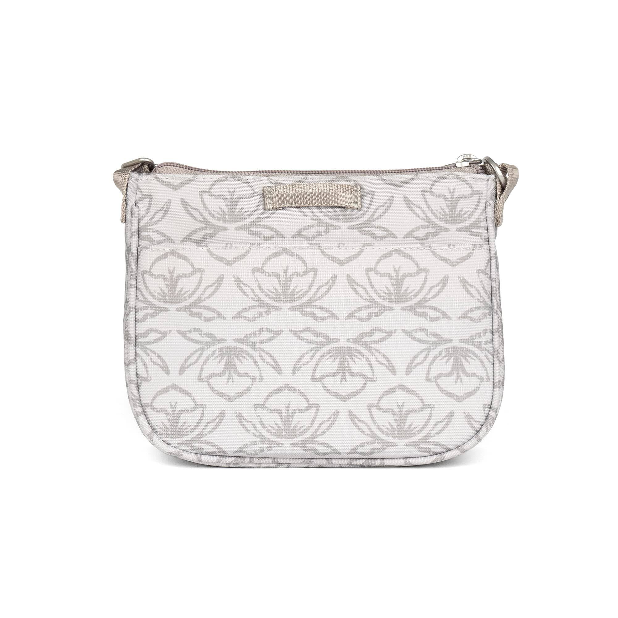 Back. Haiku - Haiku Lark Crossbody Bag - Geo Tulip Print.