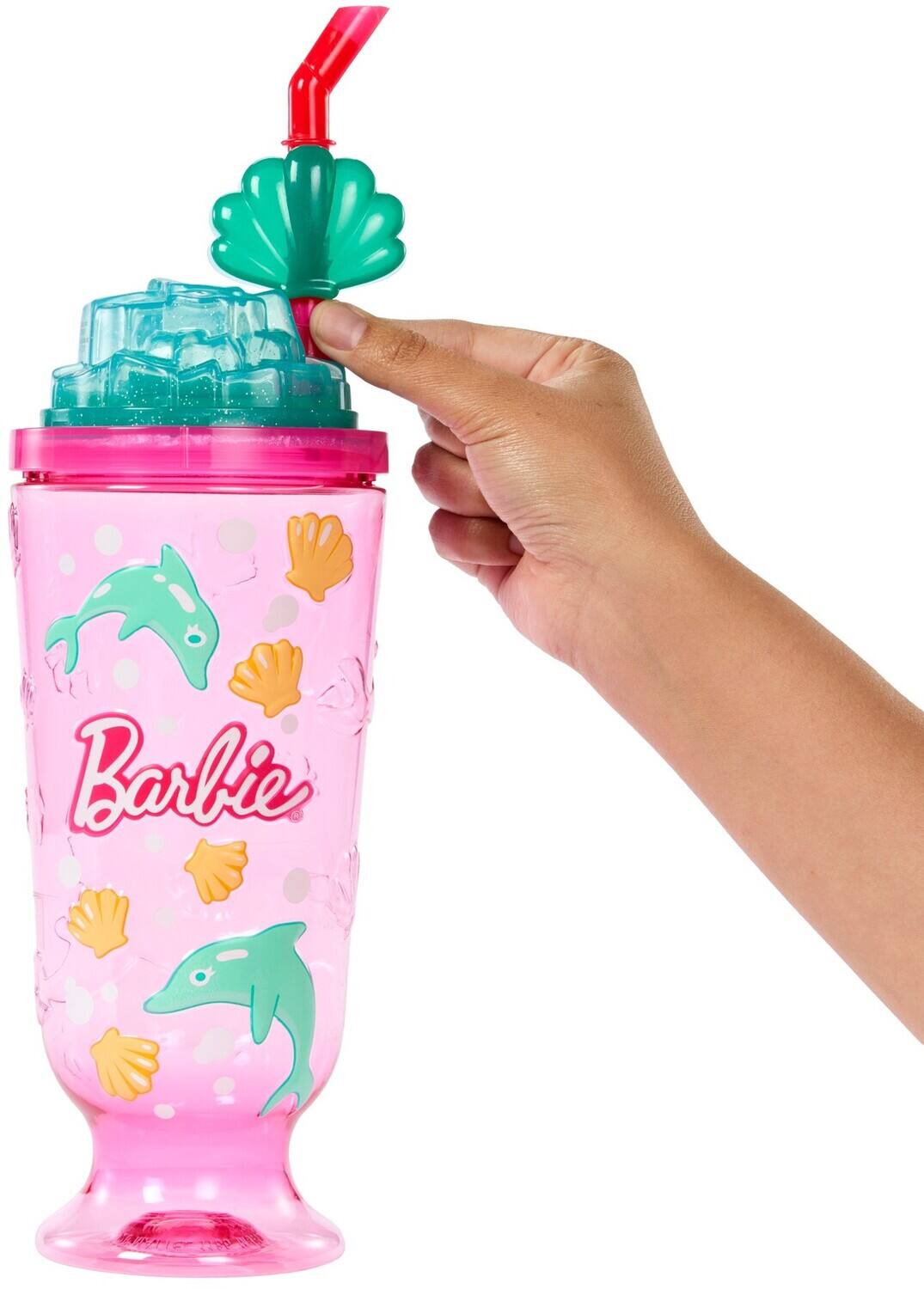 Alt View 2. Mattel - Barbie Pop Reveal Sea Slushy Series Dolphin Doll, Pet & Accessories (One Random Barbie Pop! Reveal - COLLECTIBLES - Multicolor.