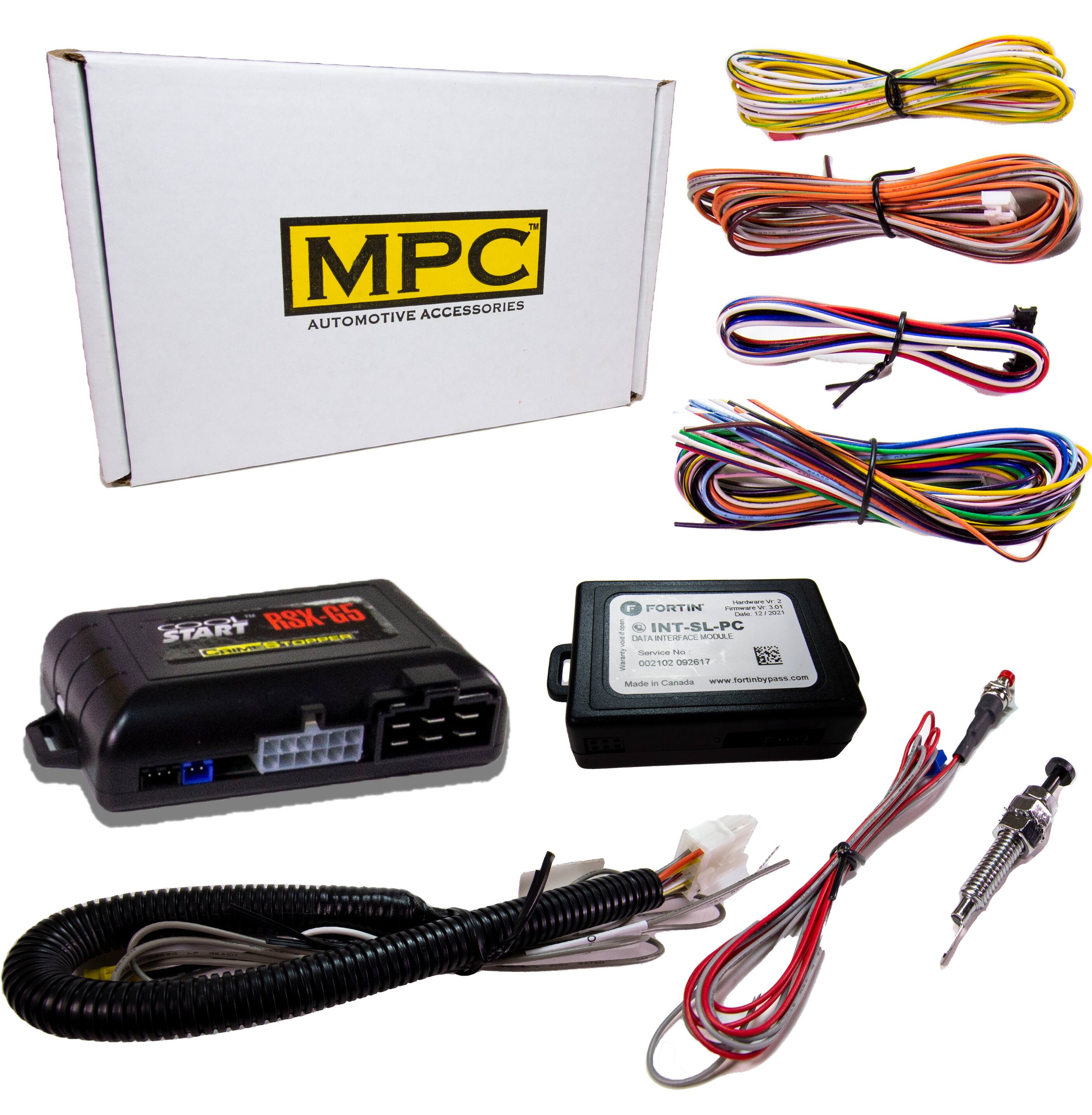 MPC - Factory Remote Activated Remote Start Kit For 2004-2007 Dodge Grand Caravan - Black