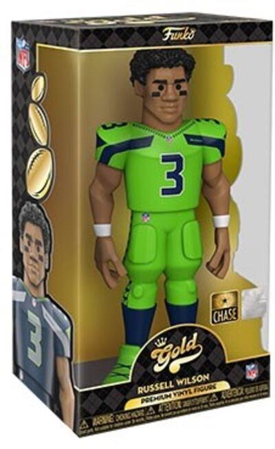 FUNKO GOLD 12 NFL: Seahawks Russell Wilson (Styles May Vary