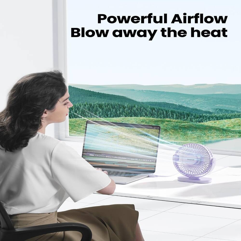 Powerful Airflow Blow away the heat